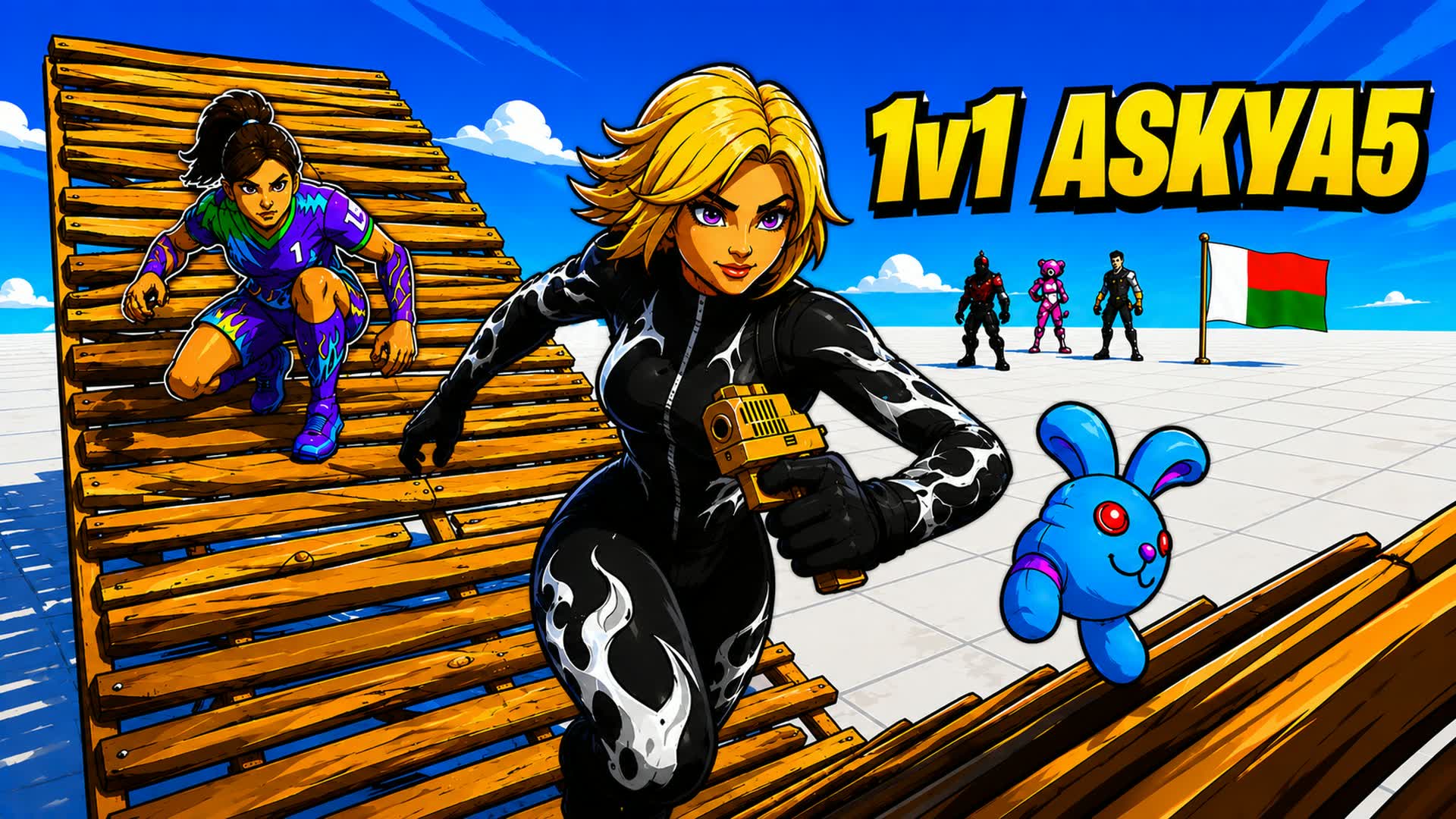 1v1 ASKYA5 — Fortnite Creative map