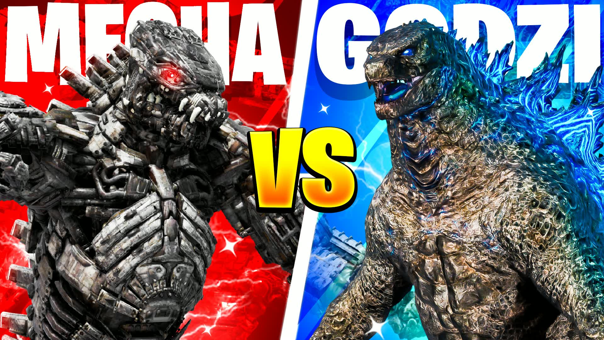 GODZILLA VS MECHAGODZILLA BOSS BATTLE β Fortnite Creative map