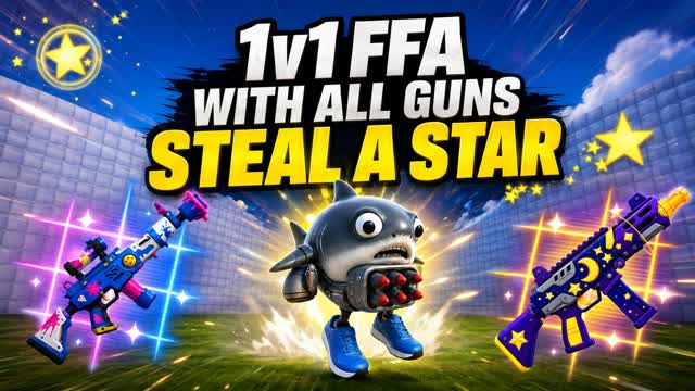 1v1 FFA With All Guns & Steal a Star — Fortnite Creative map