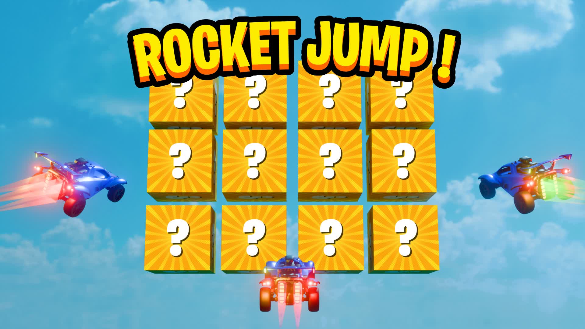 ROCKET JUMP MYSTERY ππ β Fortnite Creative map