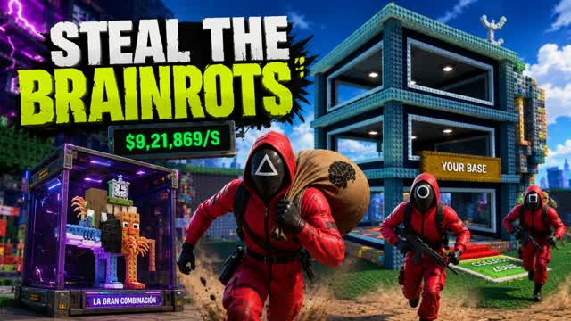 Steal Brairots: Squid Game — Fortnite Creative map