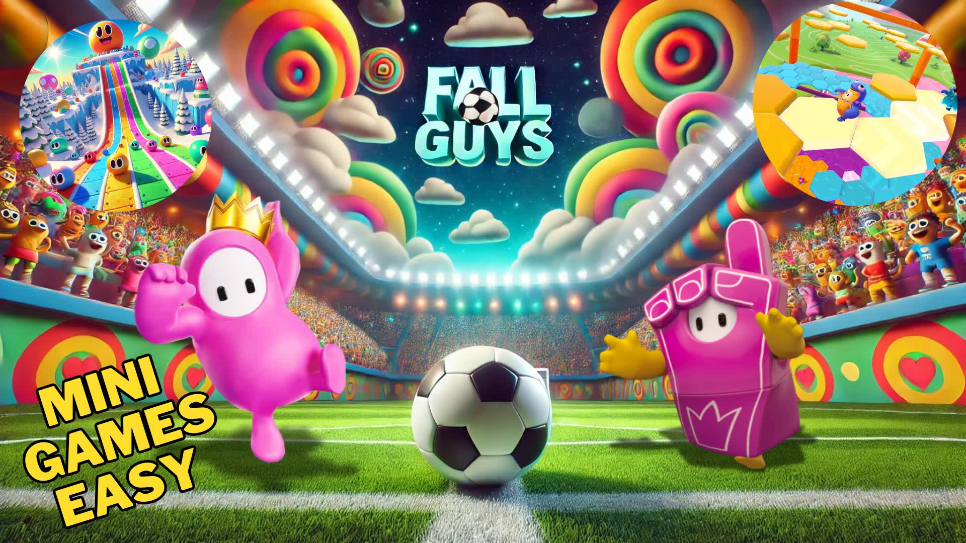 Fall Guys MiniGames😃 — Fortnite Creative map