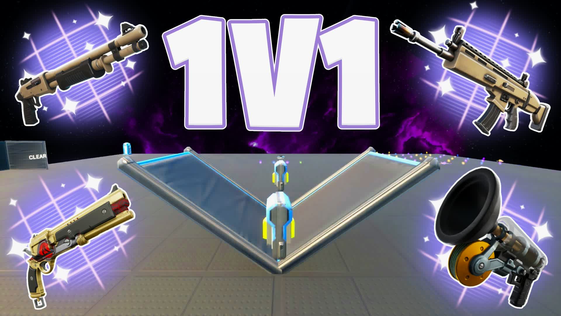 1v1 1vs1 1 vs 1 1 v 1 — Fortnite Creative map