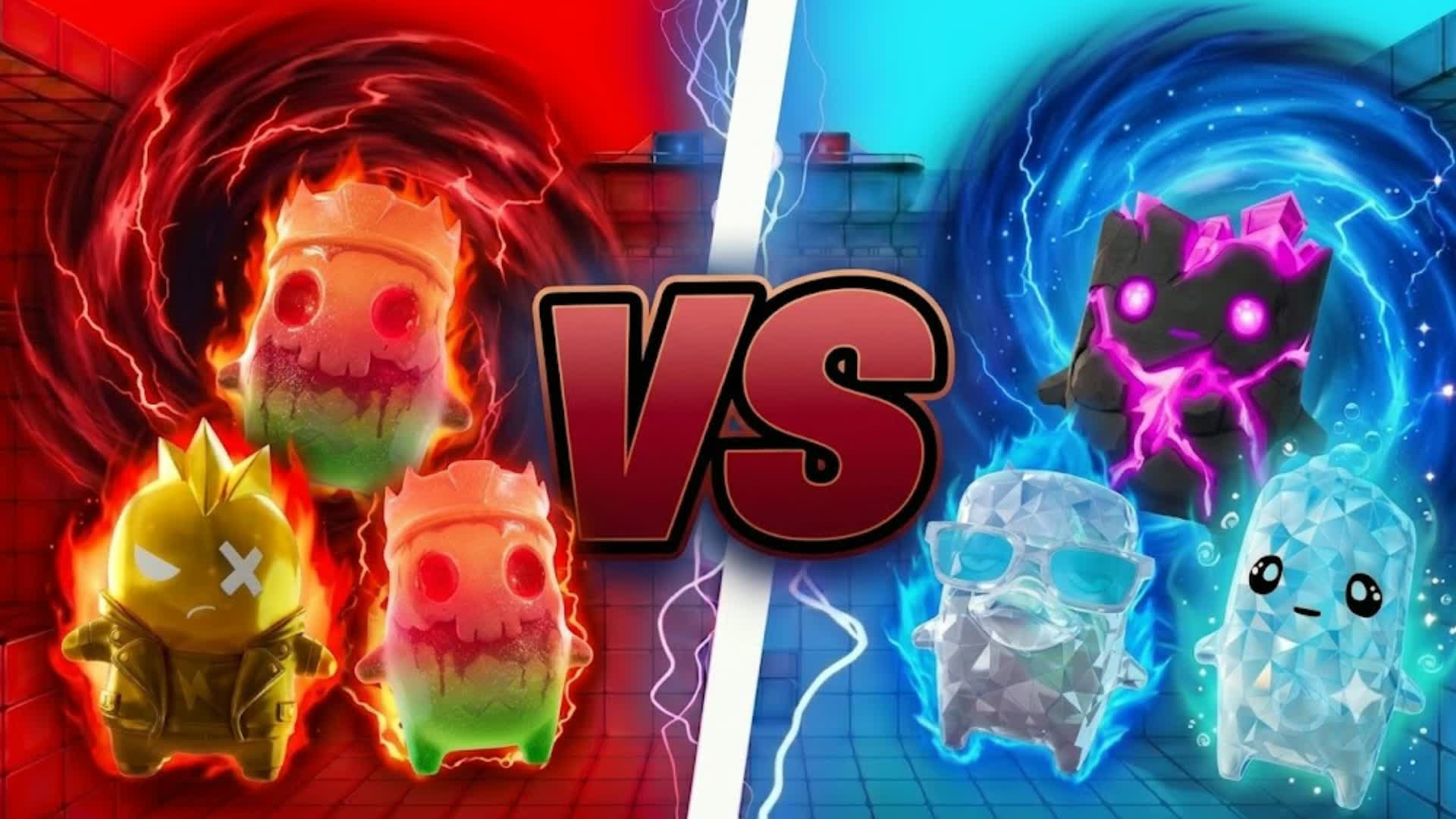 RVB RED VS BLUE π΄π΅ Secr β Fortnite Creative map