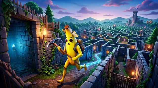 NOCTURNO LABERINTO — Fortnite Creative map