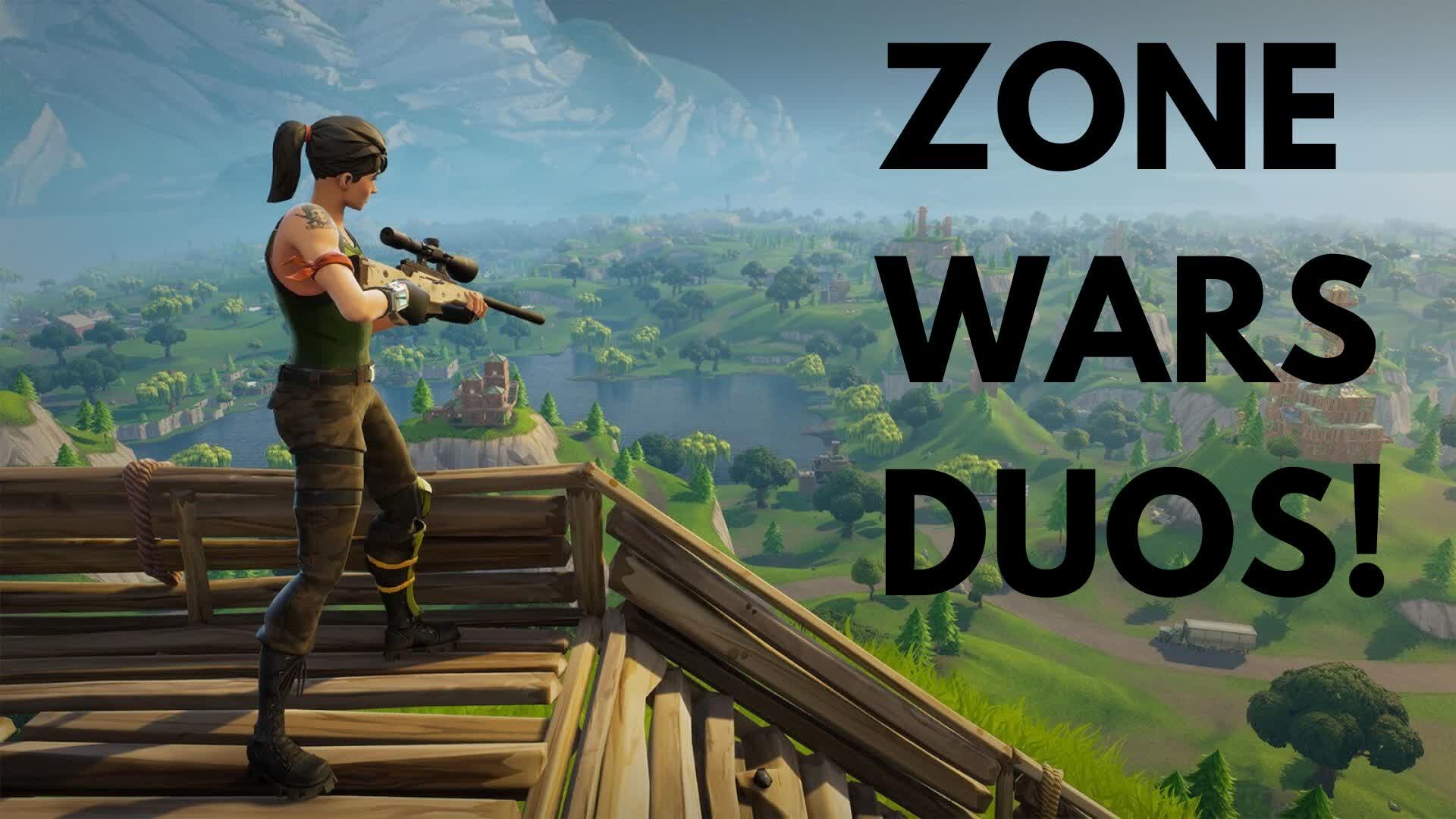 Simple Zone Wars Duos — Fortnite Creative map