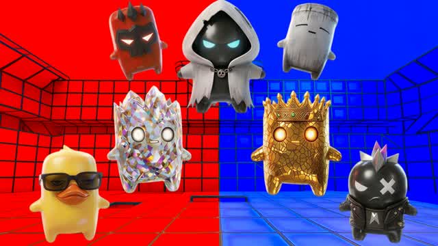BLUE VS RED Meow π΅π΄ β Fortnite Creative map