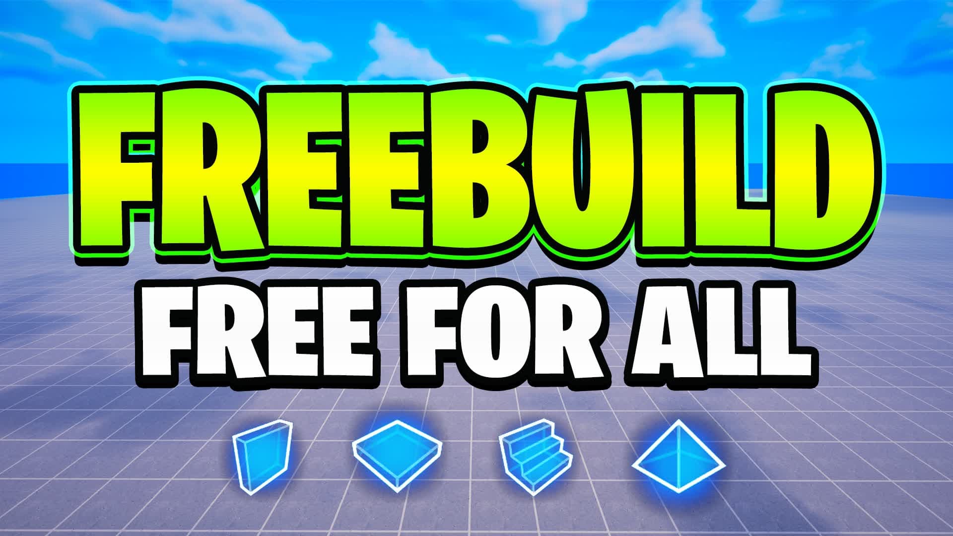 FREEBUILD MAP - FREE FOR ALL — Fortnite Creative map