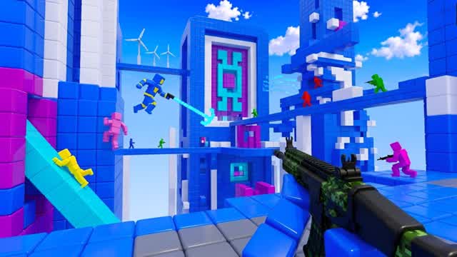 RED VS BLUE π΄π΅ ULTIMATE WEAPONS PVP βοΈ β Fortnite Creative map