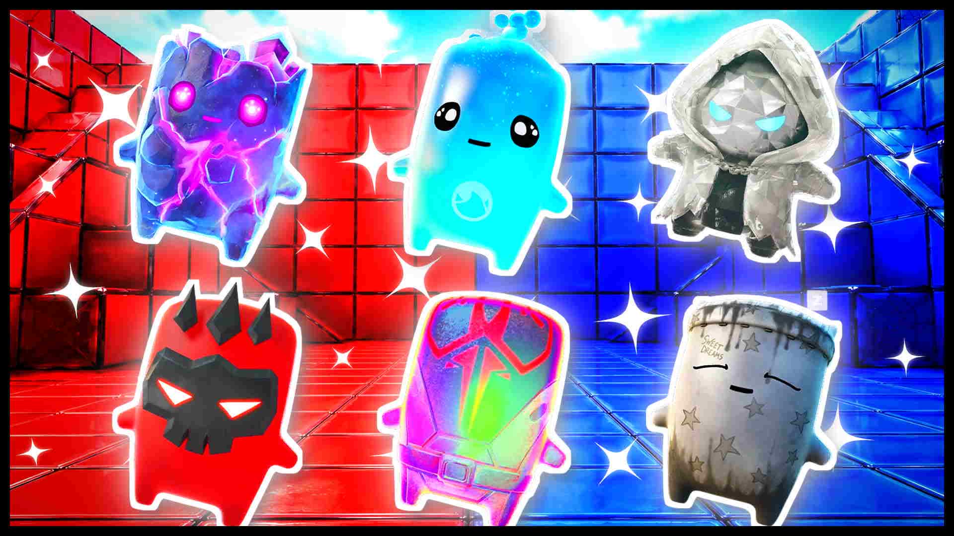 BLUE VS RED SIGNAL FLARE π΅π΄ β Fortnite Creative map