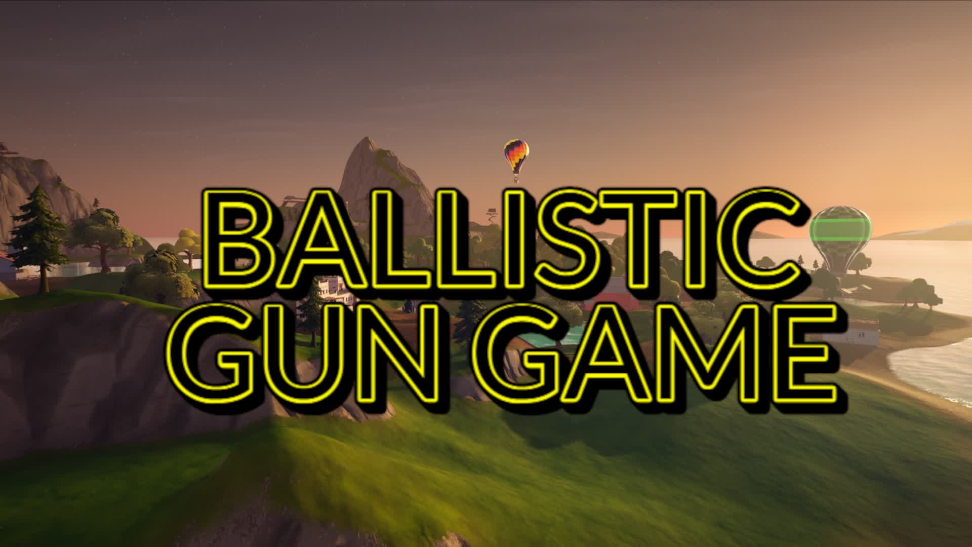 Ballistic💥Gun Game — Fortnite Creative map