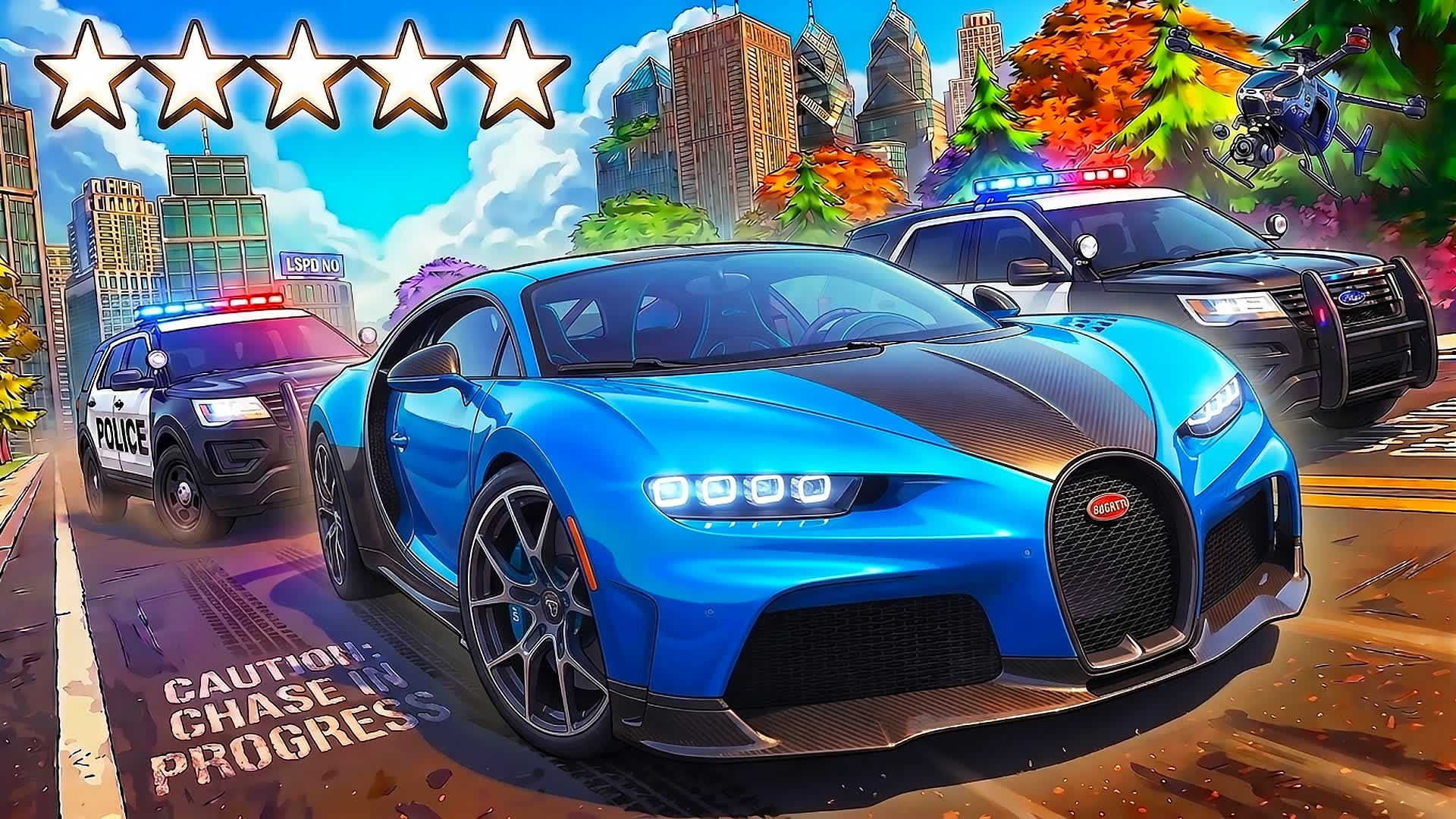 🚓CYBER CITY RP⭐ — Fortnite Creative map