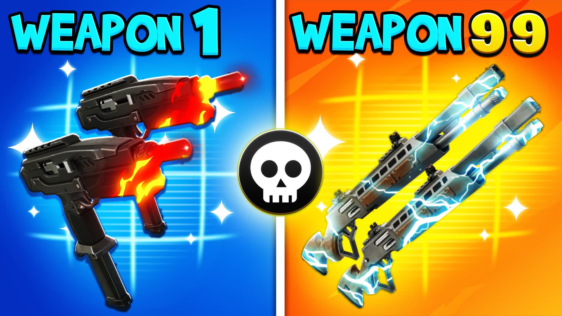 GUN GAME - ONE SHOT — Fortnite Creative map