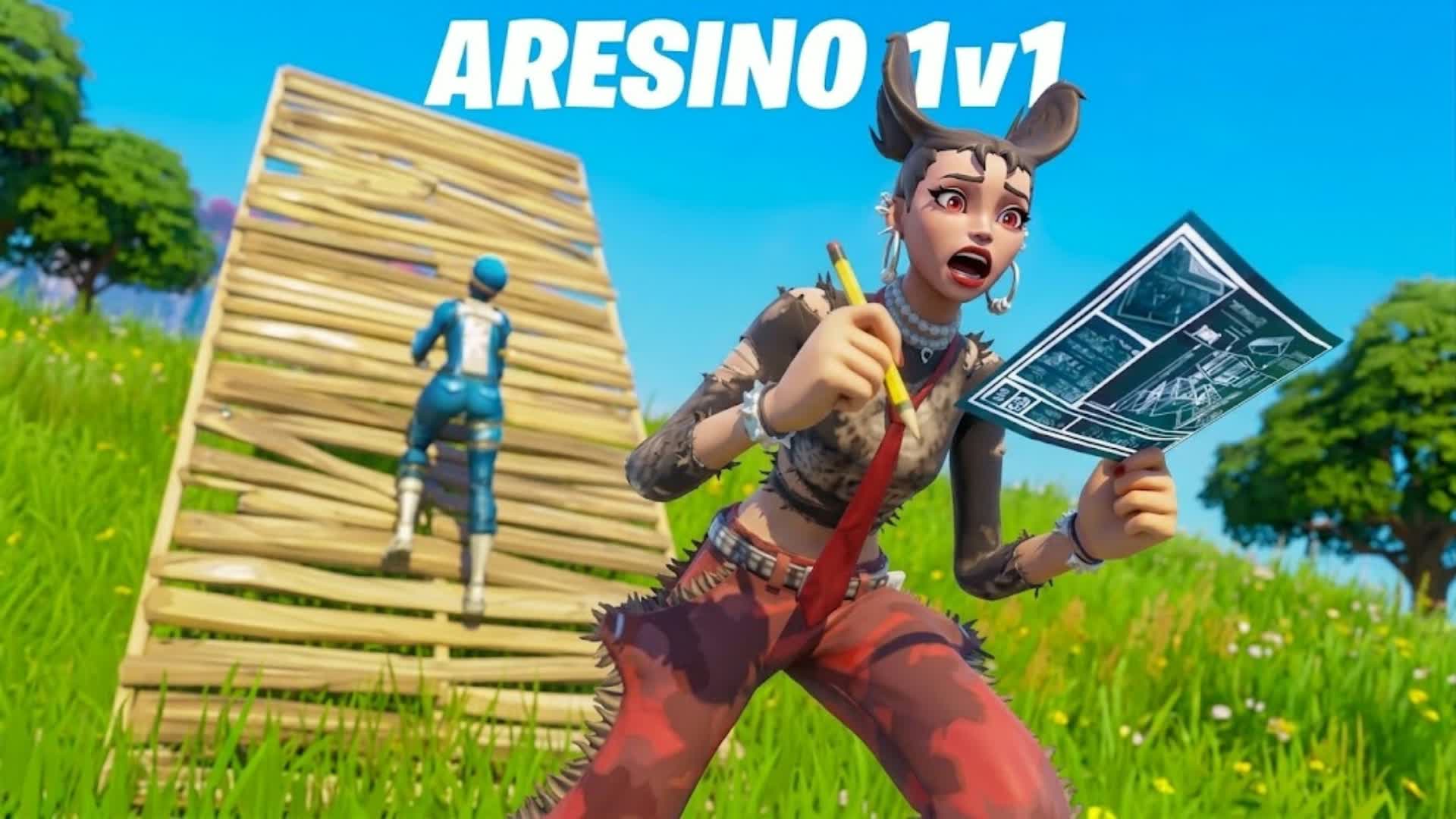 Aresino 1v1 BuildFight — Fortnite Creative map