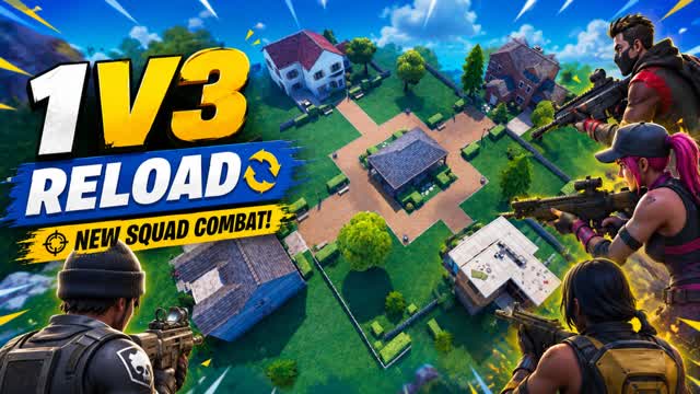 RELOAD 1V3 — Fortnite Creative map
