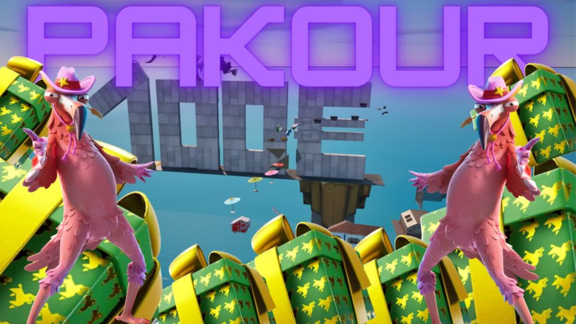 Parkour — Fortnite Creative map