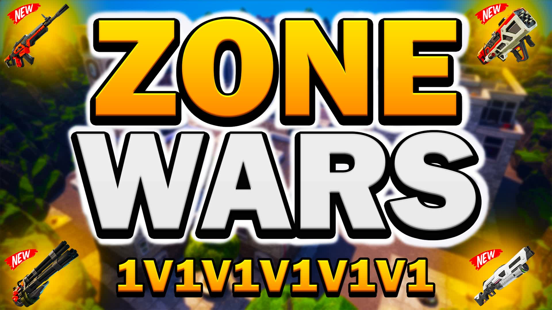 🌪️ZONE WARS (1V1V1V1V1V1)🕙 — Fortnite Creative map