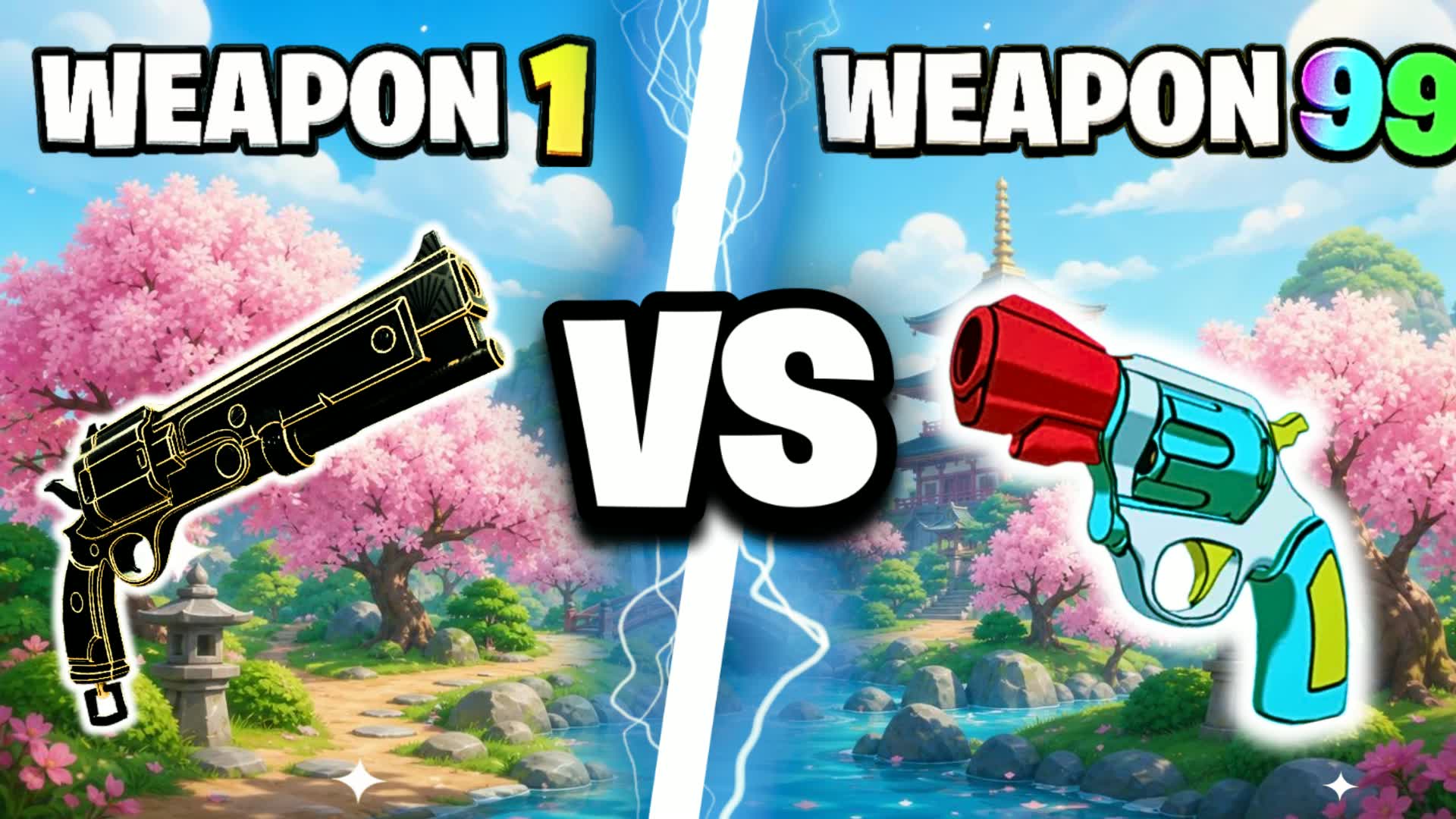 ☀️SUNNY GUN GAME🎯BRAINROT🔫 — Fortnite Creative map