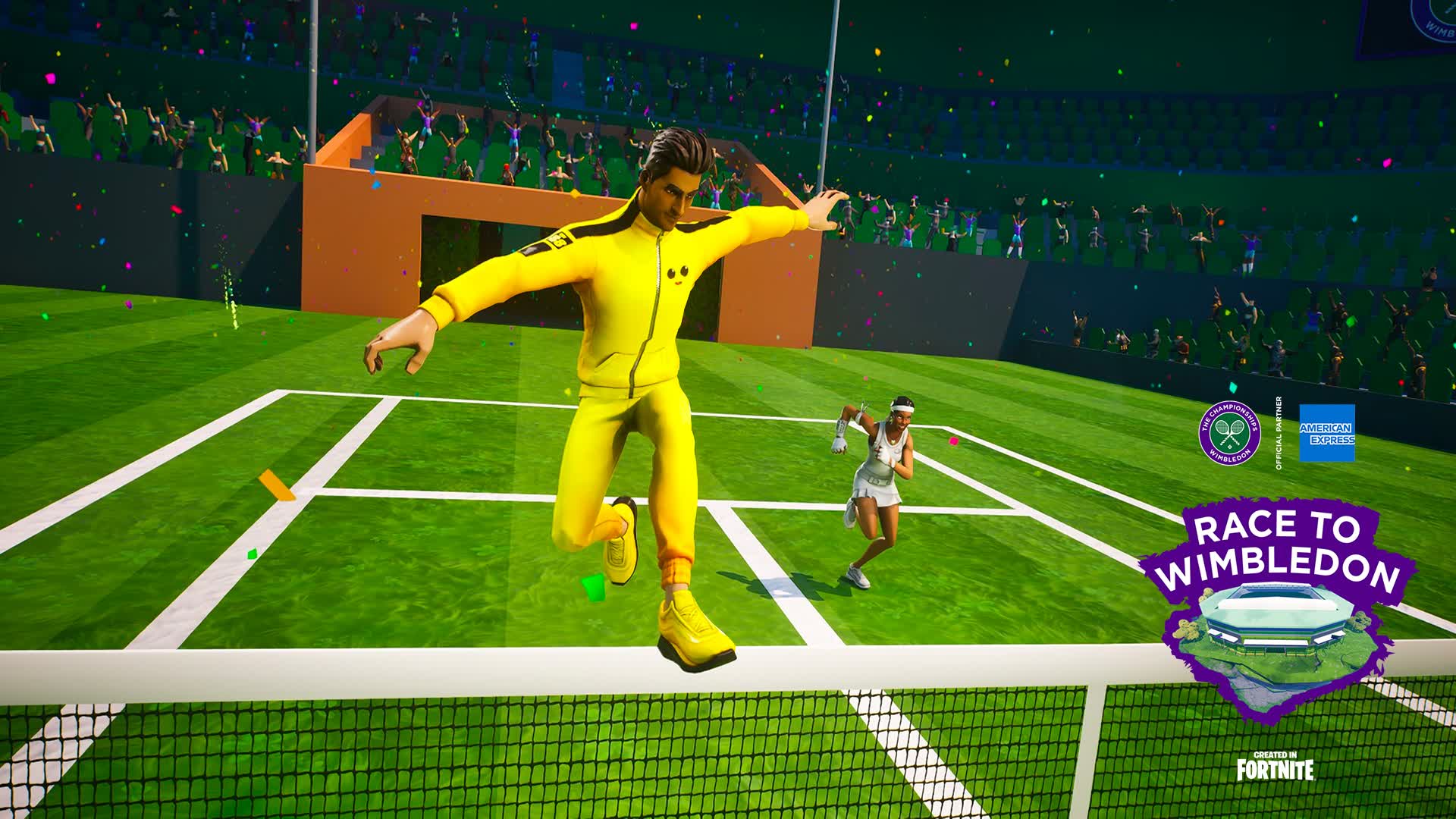 Race to Wimbledon — Fortnite Creative map