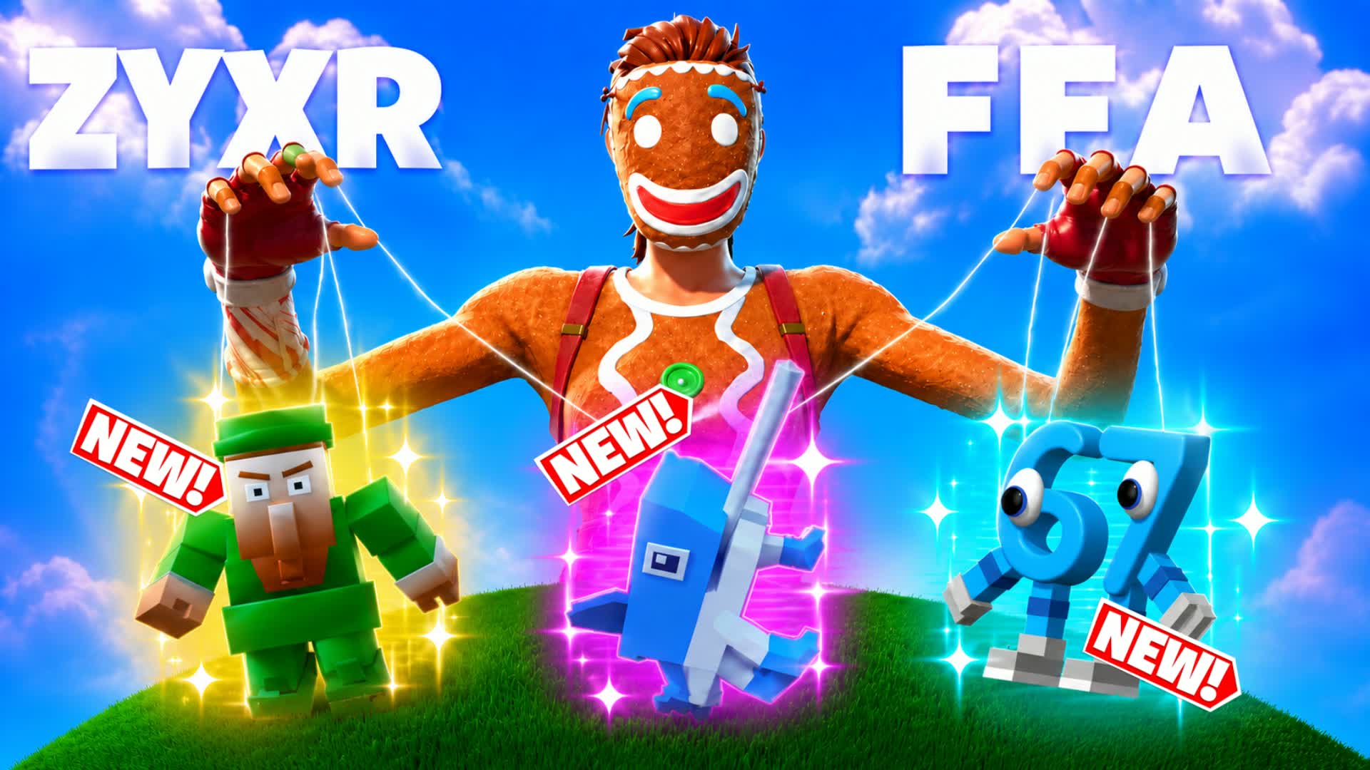 ZYXR 1V1 WITH EVERY GUN β Fortnite Creative map