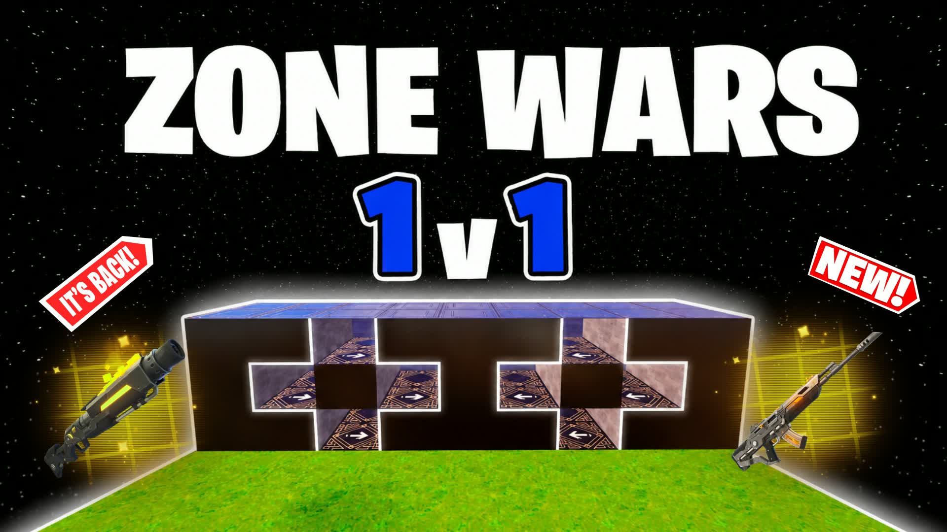 🏆1v1 zonewars🏆 — Fortnite Creative map