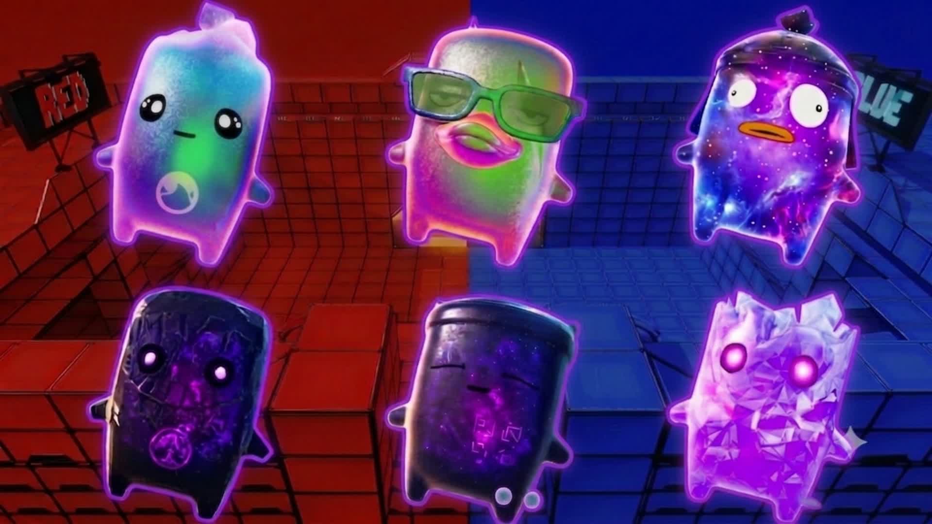 RED VS BLUE 5235 — Fortnite Creative map