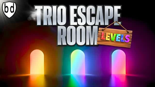 TRIO ESCAPE ROOM LEVELS β Fortnite Creative map