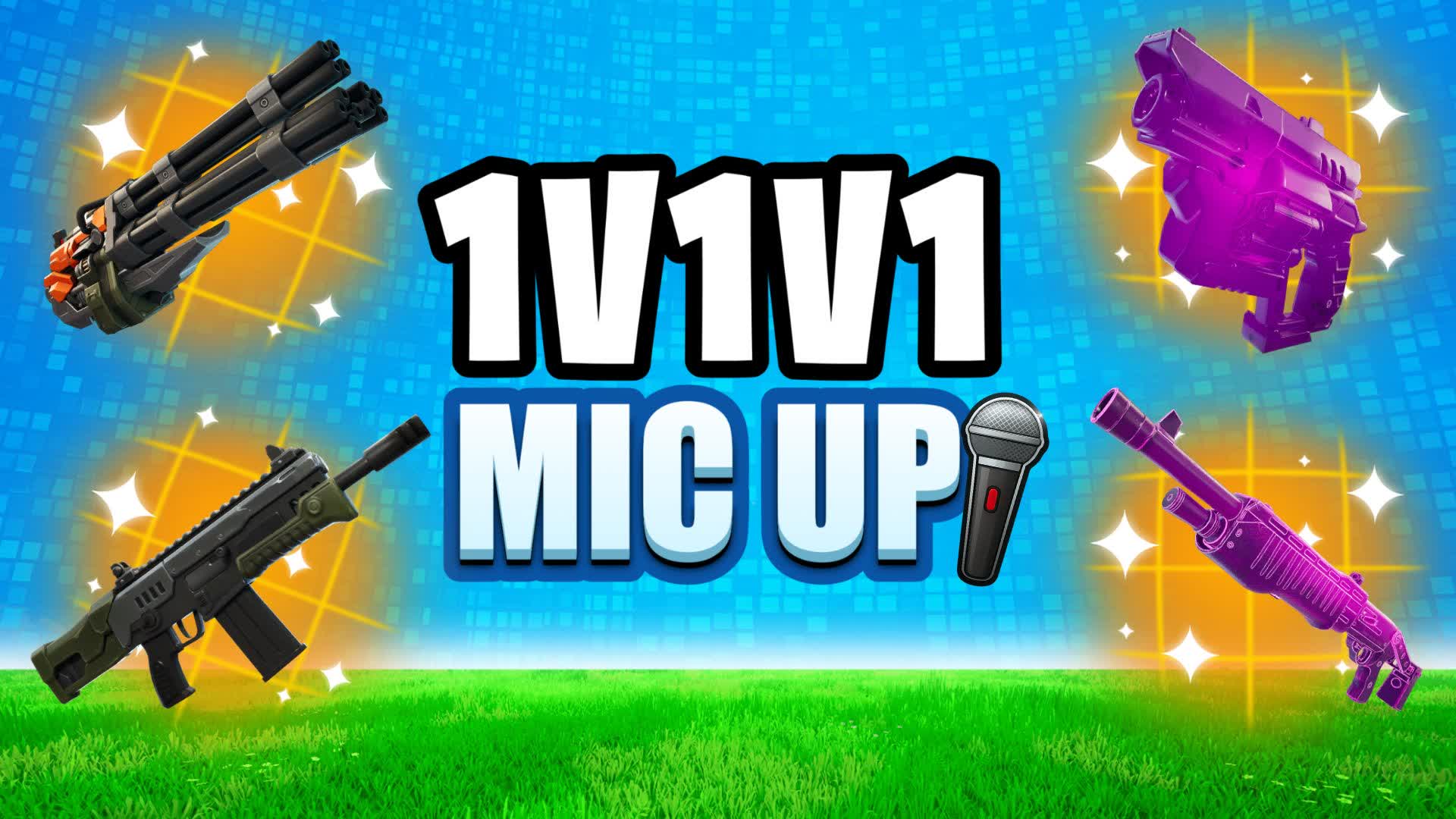 1V1V1 MIC UP RELOAD FREE FOR ALL — Fortnite Creative map