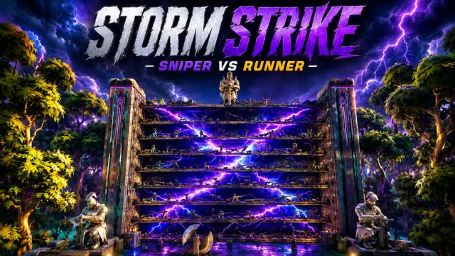 STORM STRIKE Sniper vs Runner — Fortnite Creative map