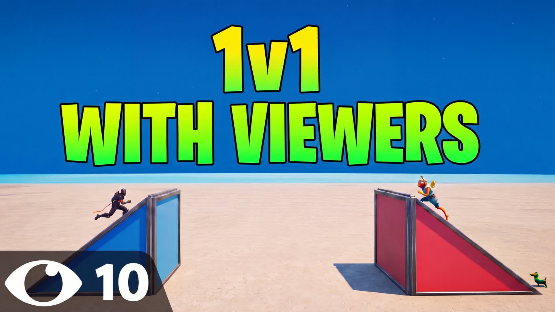 1v1 with Viewers β Fortnite Creative map