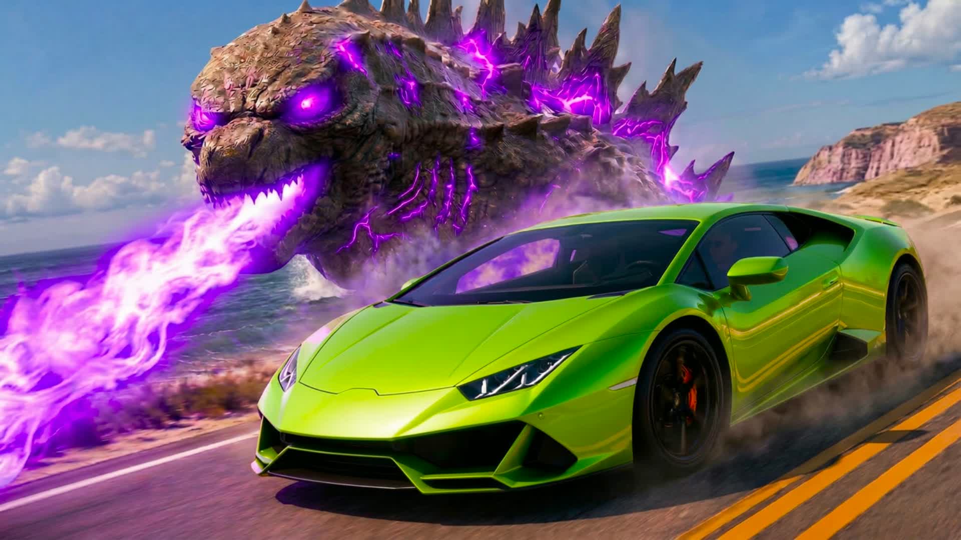 ZILLA DRIVE FFA — Fortnite Creative map