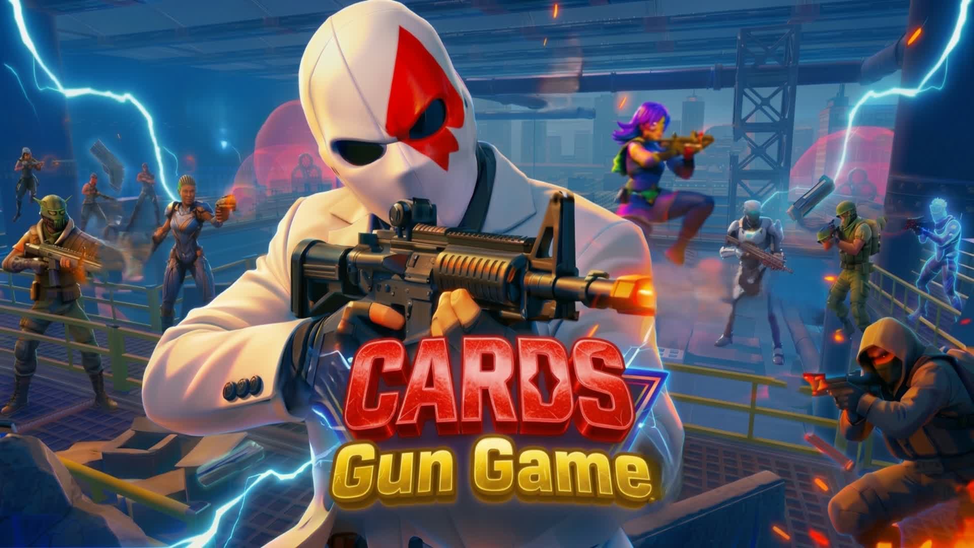 CARDS Gun Game — Fortnite Creative map