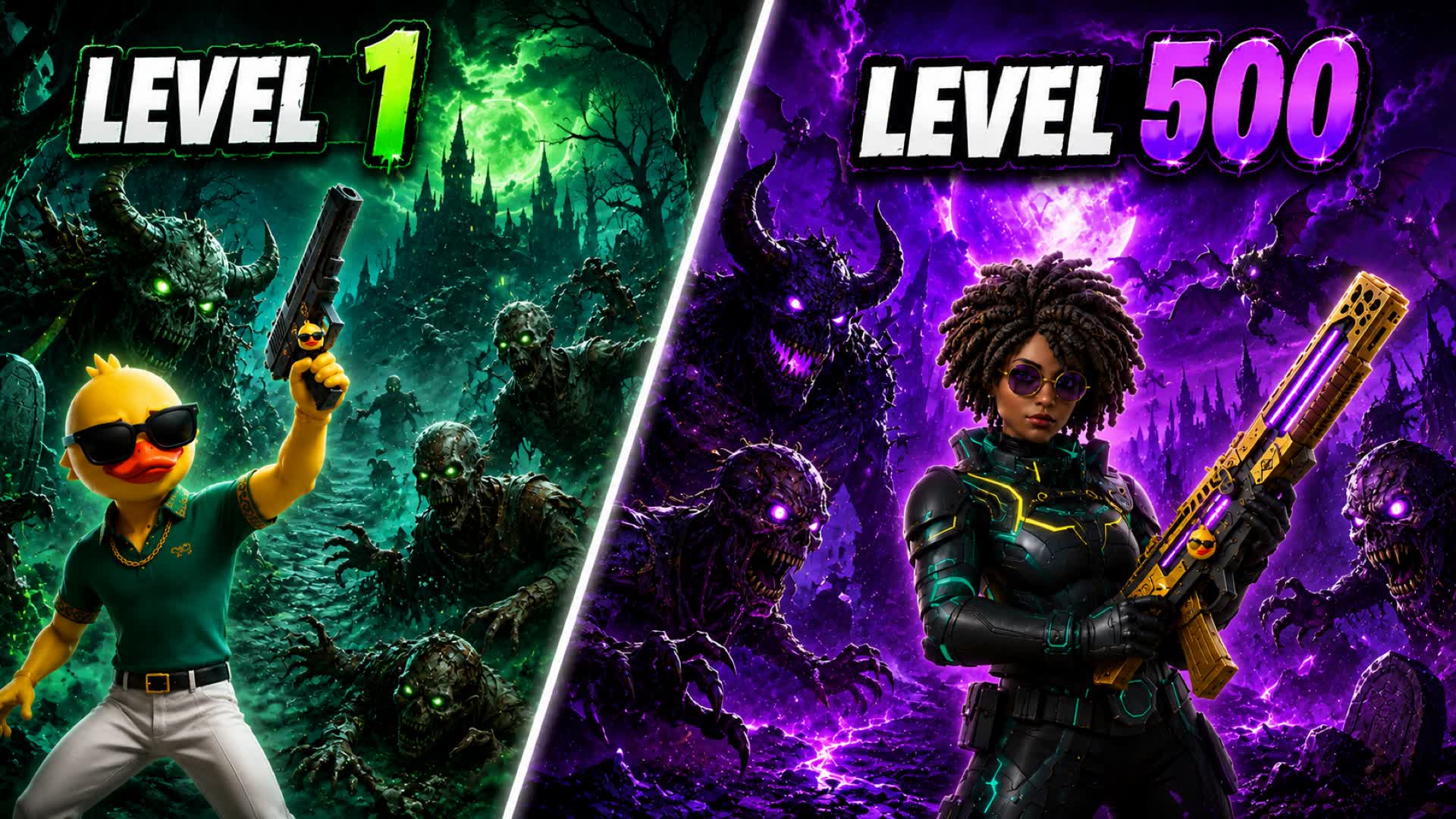 MONSTER SLAYER *EASY* β Fortnite Creative map