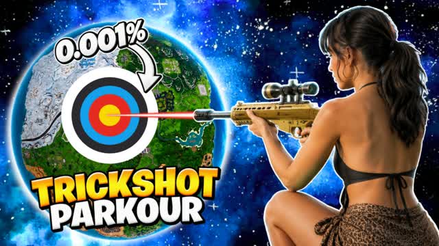 ⭐️SNIPER TRICKSHOT PARKOUR🎯ADVENTURE — Fortnite Creative map