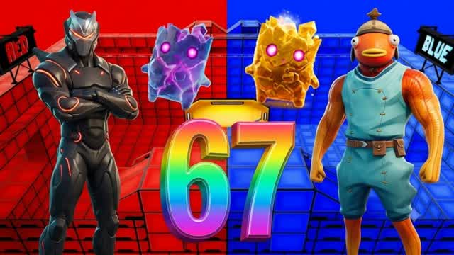 CRAZY RED VS BLUE CHAD β Fortnite Creative map