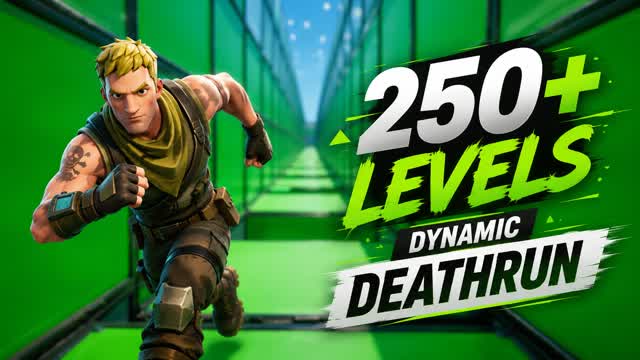 DYNAMIC 250+ LEVEL DEATHRUN β Fortnite Creative map