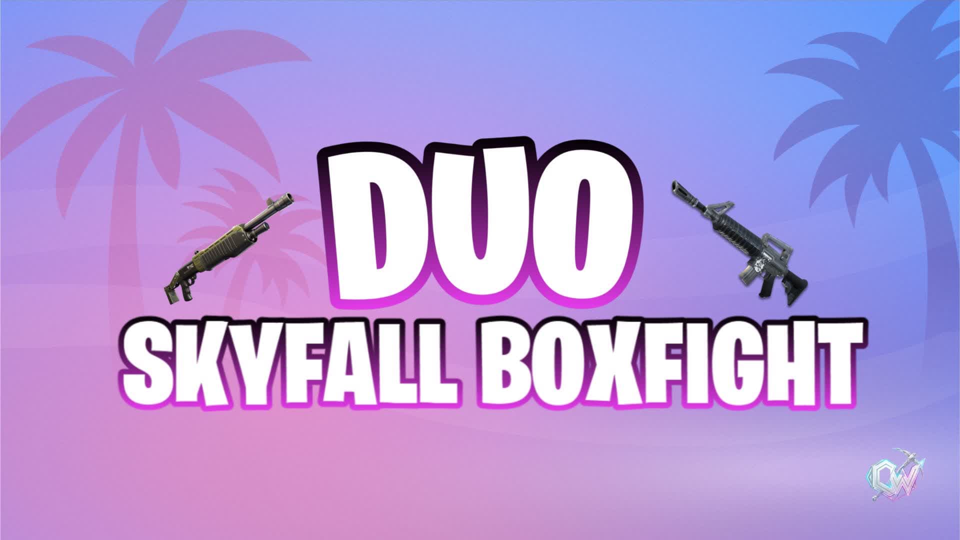 DUO SKYFALL BOXFIGHT — Fortnite Creative map