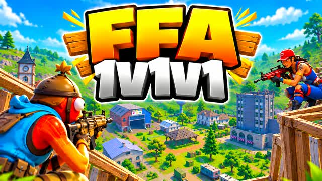 1V1V1 π― BUILDS PVP FFA β Fortnite Creative map