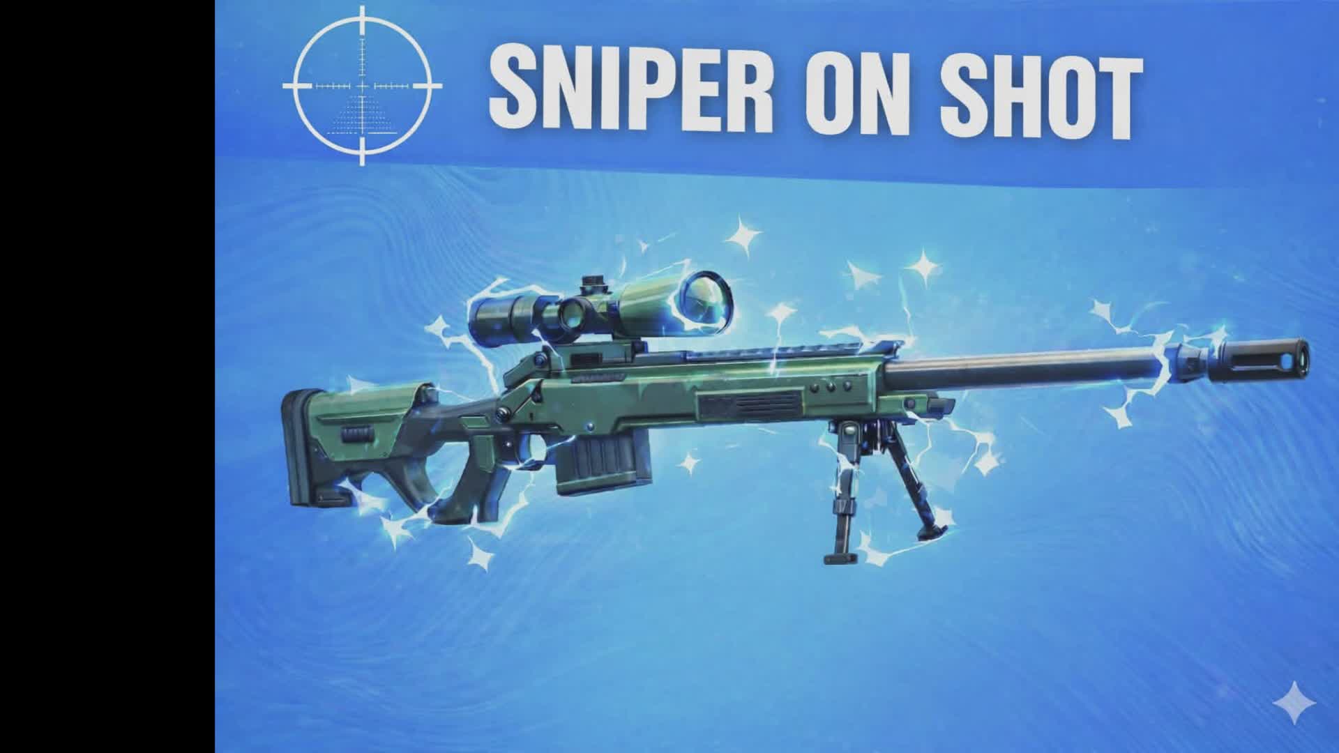 Sniper on shot — Fortnite Creative map
