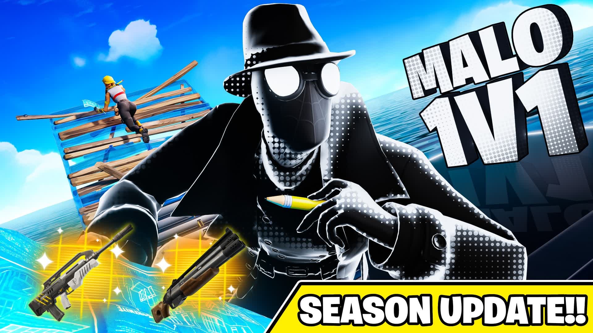 MALO 1V1 — Fortnite Creative map