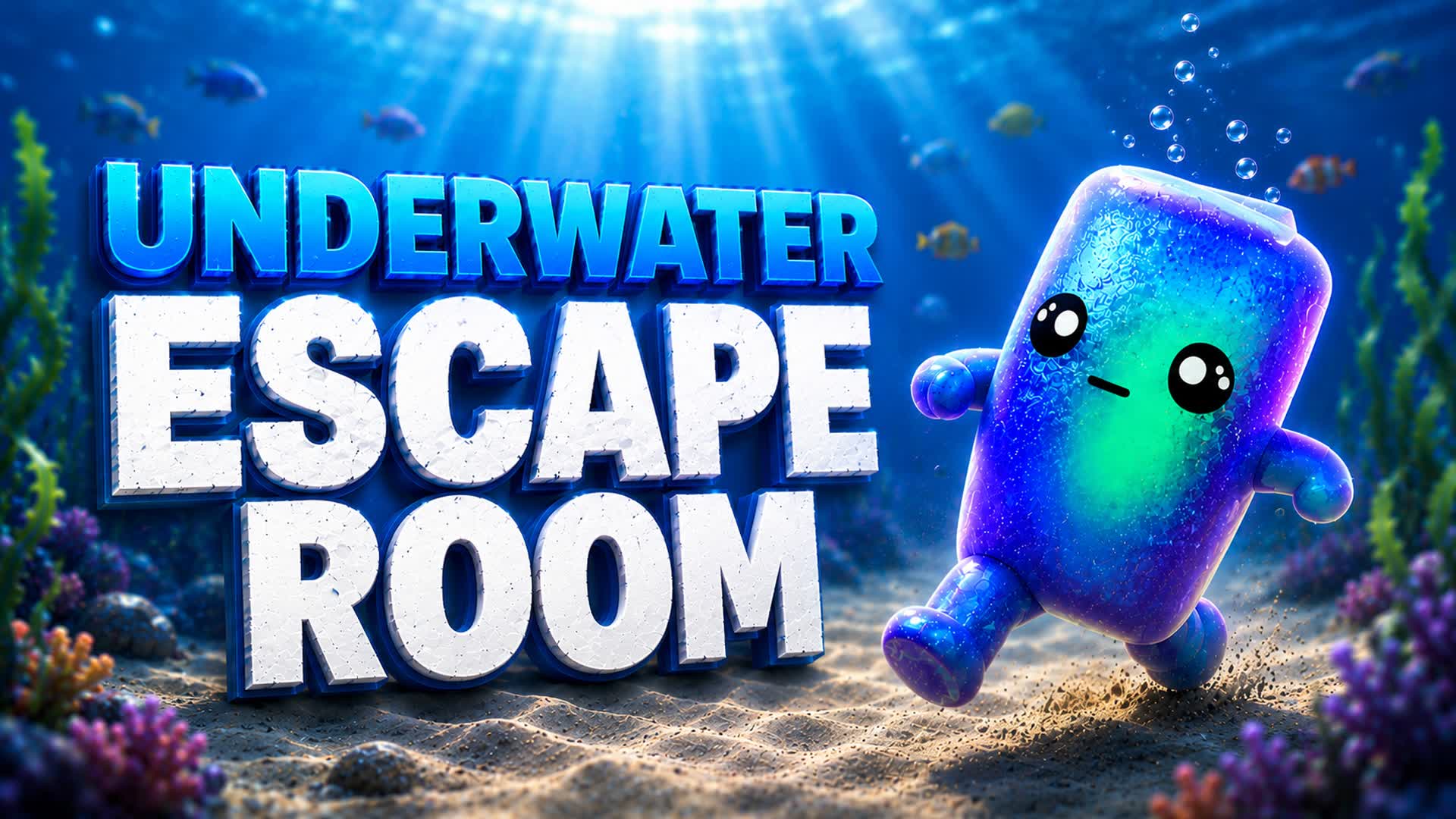 🌊ESCAPE ROOM THE UNDERWATER!🌊 — Fortnite Creative map