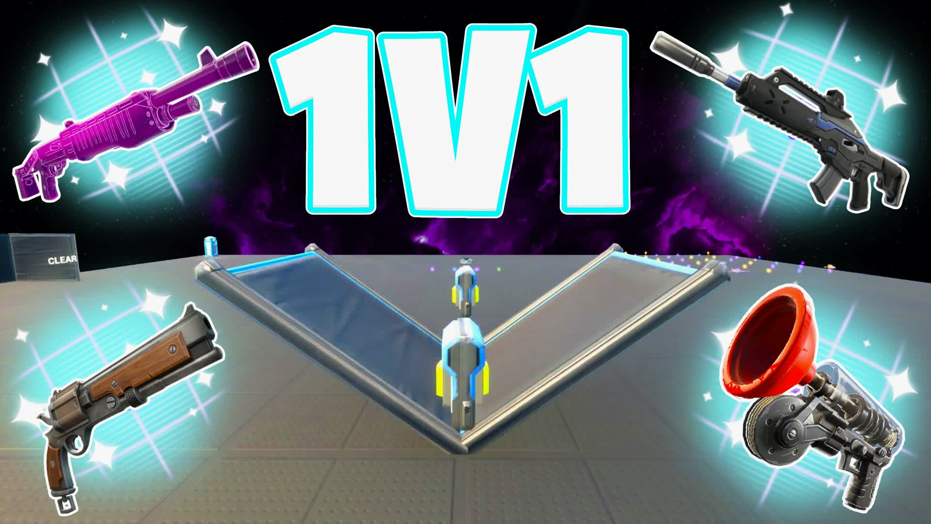 1v1 1vs1 1 vs 1 1 v 1 — Fortnite Creative map