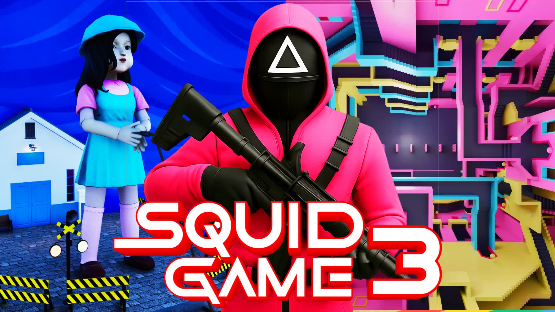 SQUID GAME 3 MINIGAMES β Fortnite Creative map