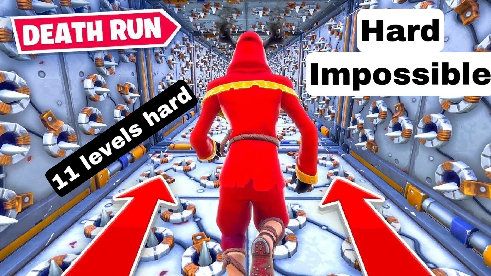 Deathrun hard — Fortnite Creative map