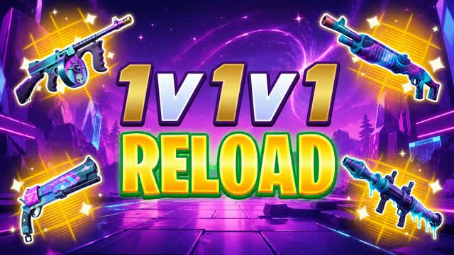 ⭐️1v1v1 RELOAD🎯 UPAMECANO — Fortnite Creative map