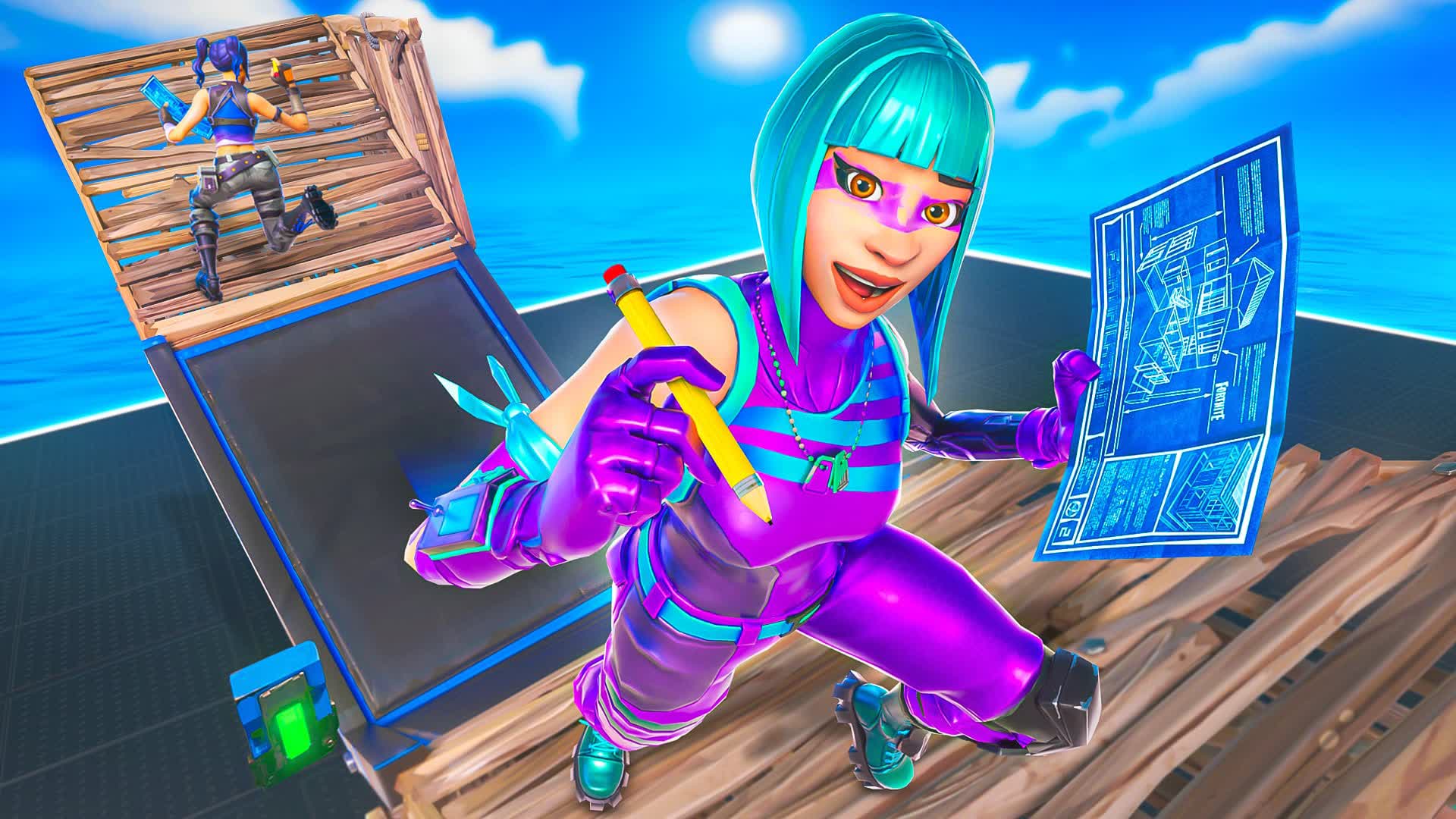 DODOEU 1V1 BUILD FIGHTS — Fortnite Creative map