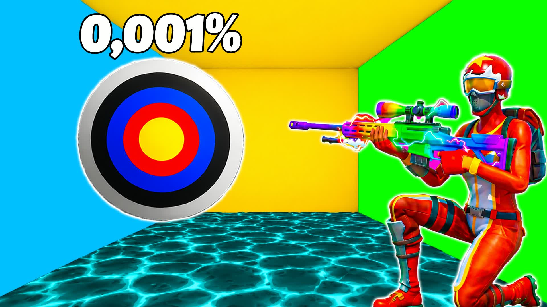 UNC SUPER FANTASTIC TRICKSHOT PARKOUR β Fortnite Creative map