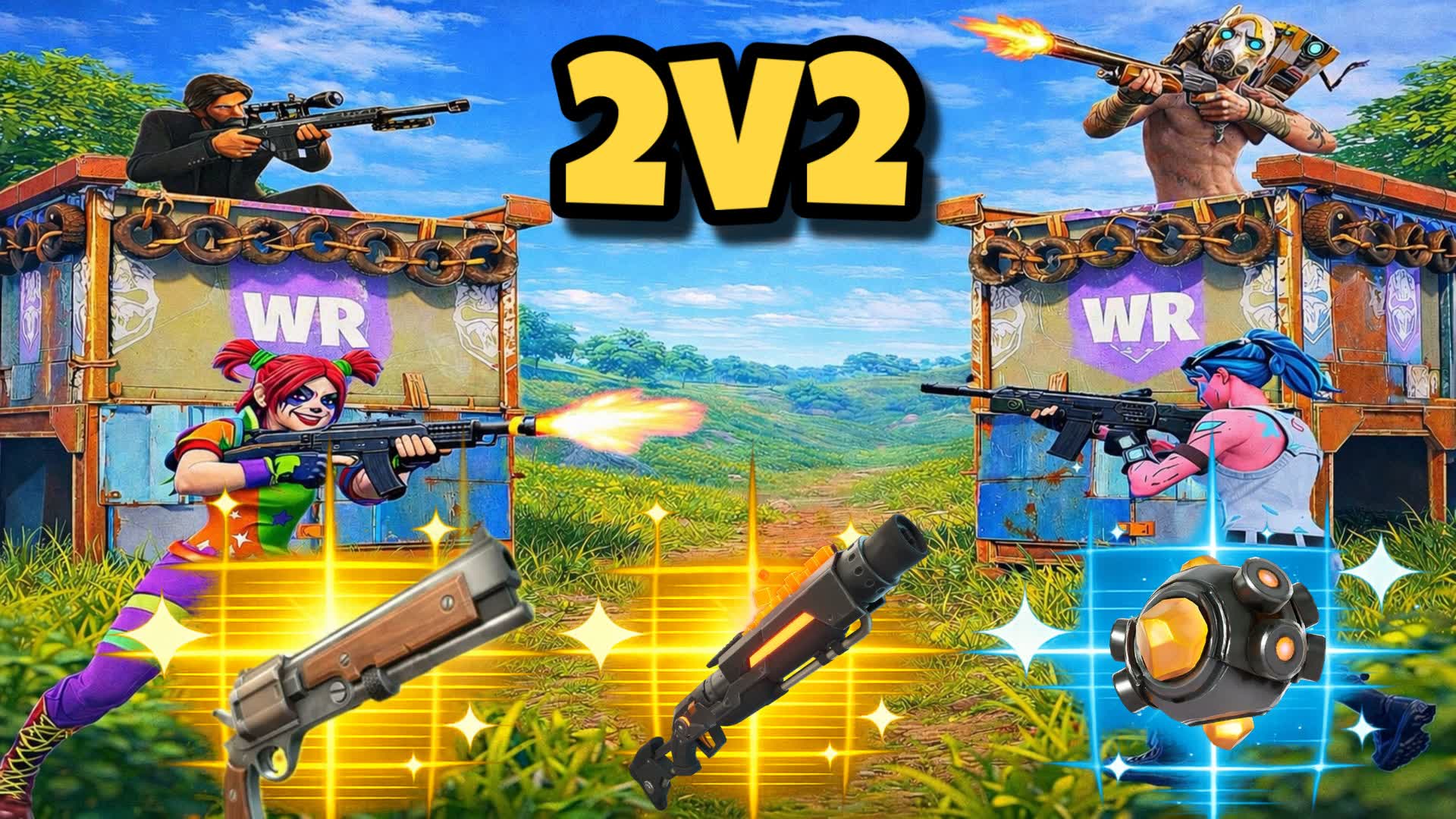 SPEED 2V2 ZERO BUILD 🏆 — Fortnite Creative map