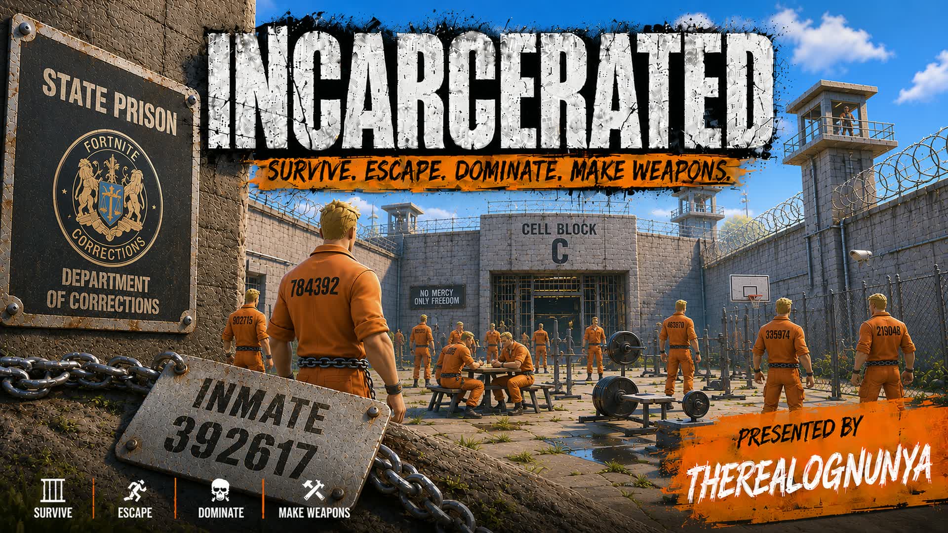 INCARCERATED — Fortnite Creative map