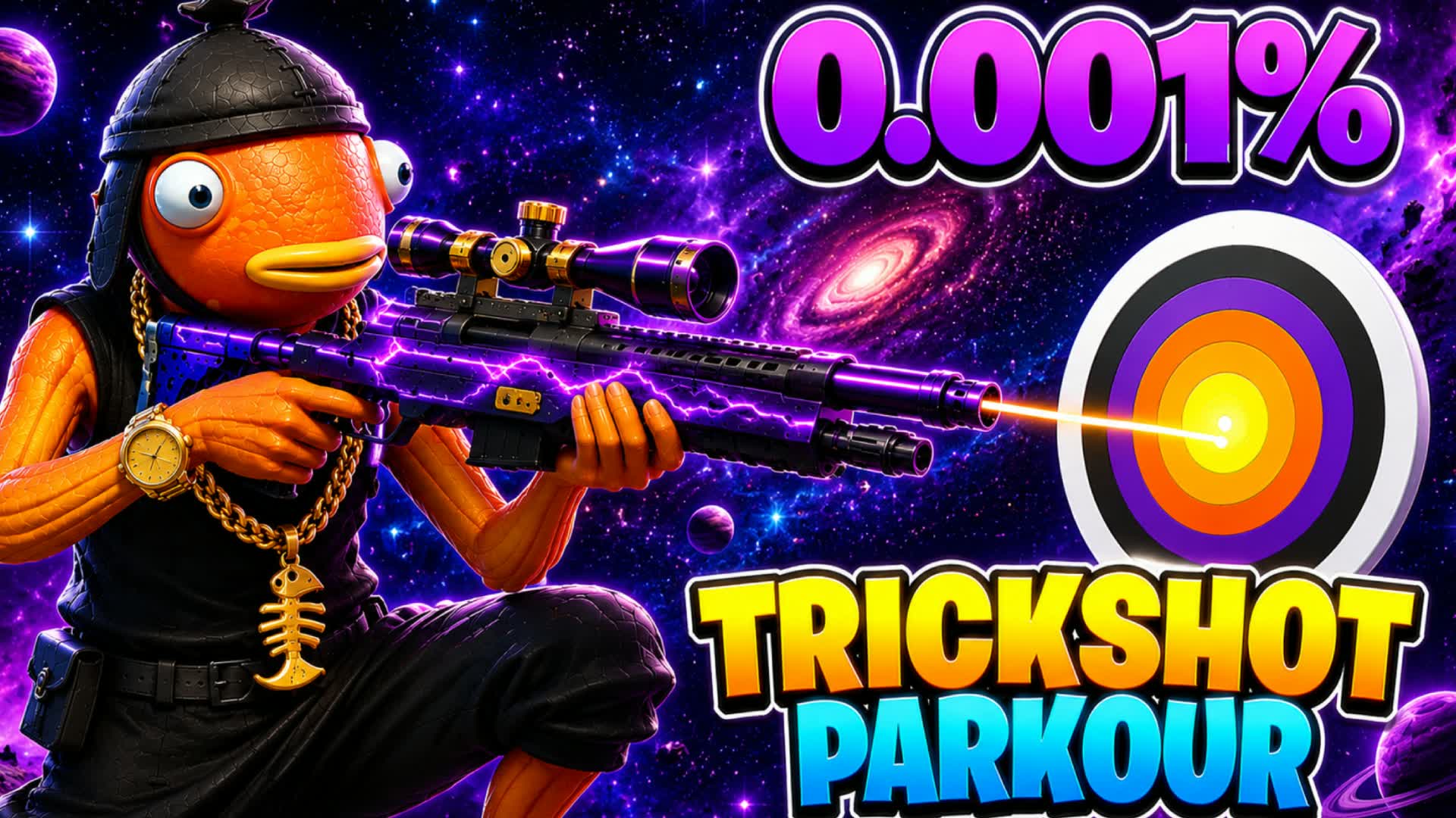 ๐ฃ๐ธ๏ธ VERY STICKY TRICKSHOT PARKOUR ๐ฏ๐งช โ Fortnite Creative map